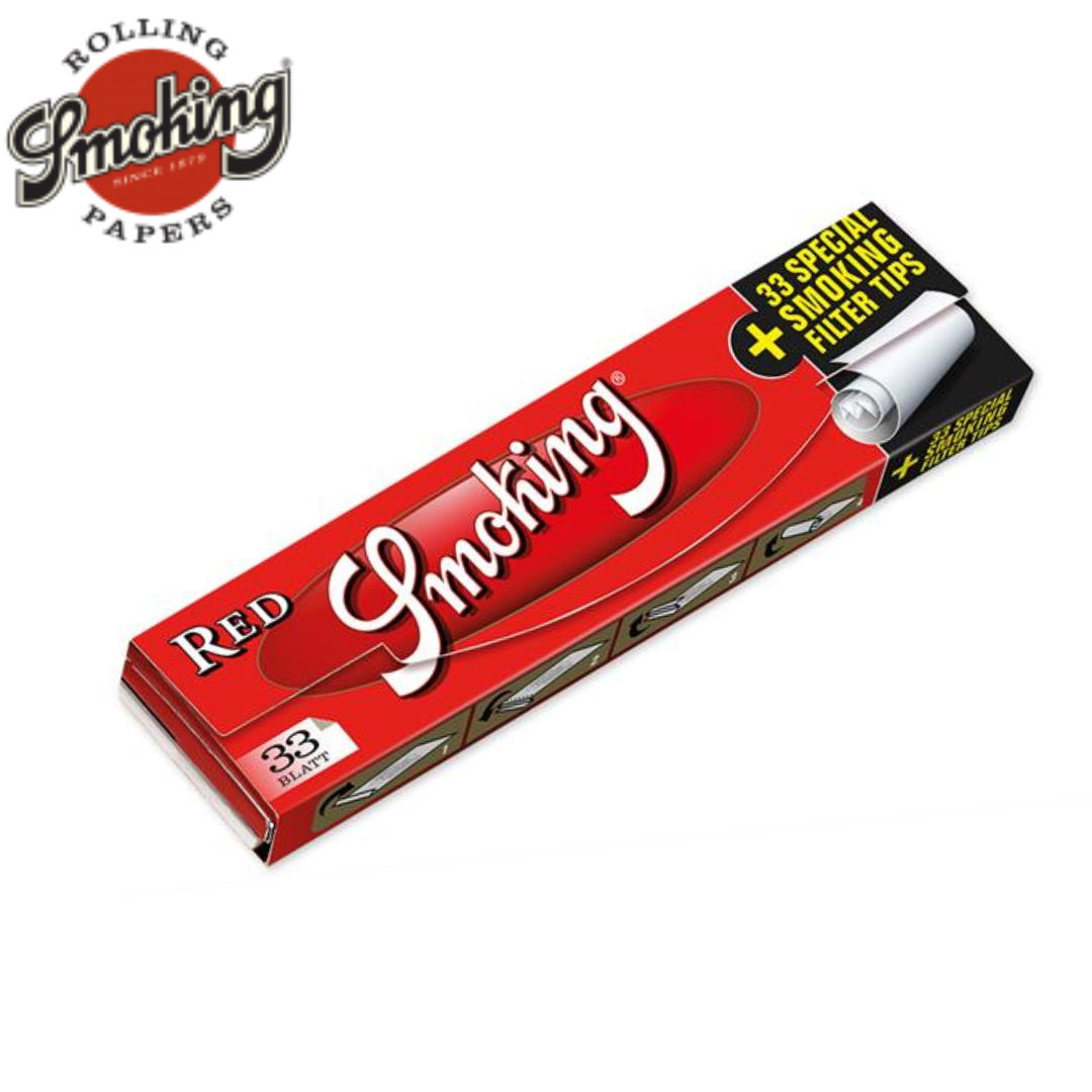Papers mit Tips, Smoking®, Red, King Size